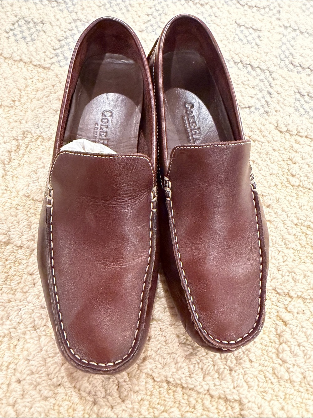 Cole Haan Brown Leather Driving Loafers Women’s 7.5B Slip-On Moccasins - Picture 7 of 7